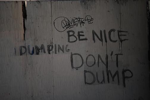 Be Nice. Don't Dump.